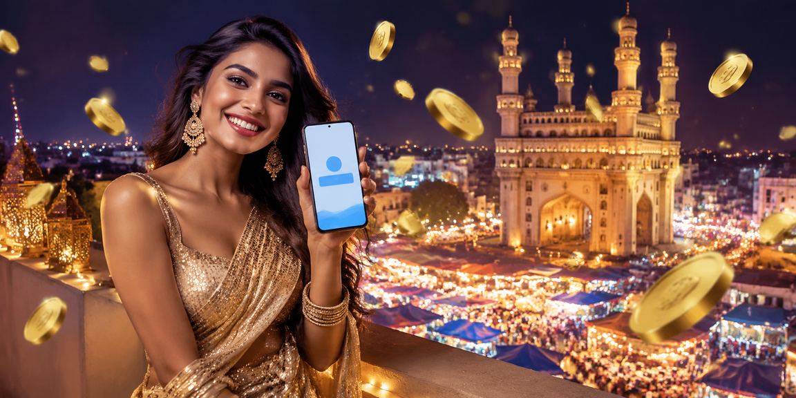Mobile payment usage in Hyderabad night market