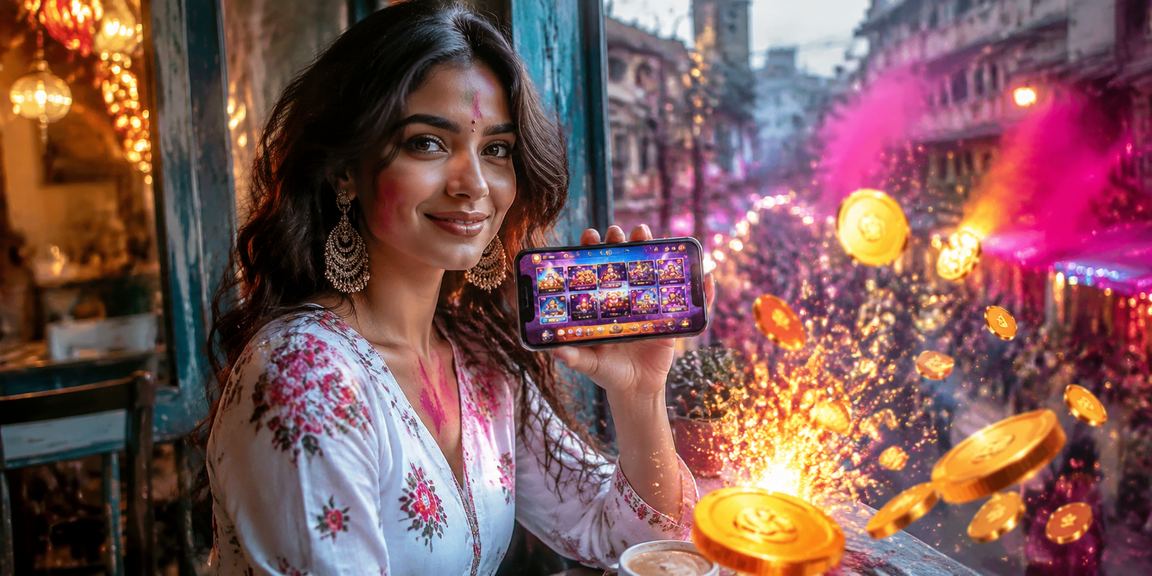 Mobile user enjoying casino games and betting